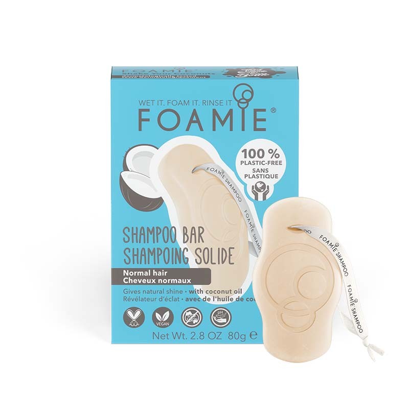 FOAMIE® - FOAMIE SHAMPOING SOLIDE 80G - CHEVEUX NORMAUX / COCO