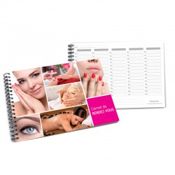  Beauty carnet de rendez-vous: Carnet de rdv pour salon