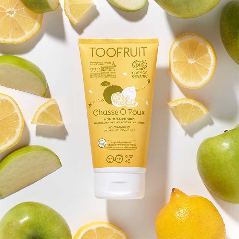 TOOFRUIT - TOOFRUIT CHASSE O POUX SHAMPOOING 150ML