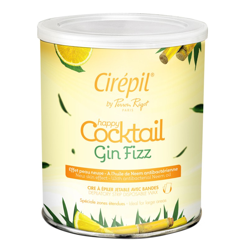 CIRÉPIL BY PERRON RIGOT - CIRE PERRON RIGOT HAPPY COCKTAIL POT 800G - GIN FIZZ