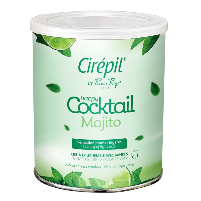 CIRÉPIL BY PERRON RIGOT - CIRE PERRON RIGOT HAPPY COCKTAIL POT 800G - MOJITO