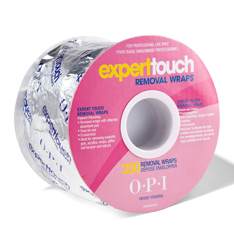 OPI - OPI REMOVAL WRAPS EXPERT TOUCH PAPILLOTES X250
