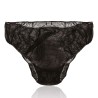 SLIP UNISEXE NOIR FONCE X20